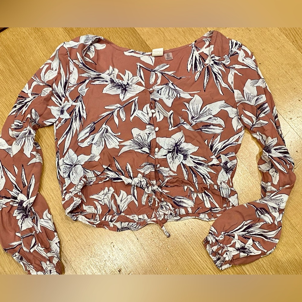 Roxy crop top